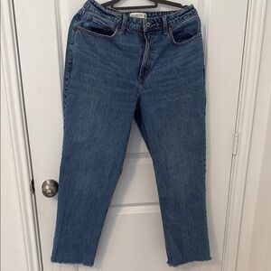 Abercrombie vintage straight high rise, curve love size 10r